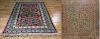 Vintage and Finely Hand Woven Area Carpet Together