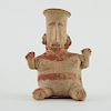 Jalisco Pre-Columbian Terra Cotta Pottery Figure 
