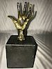 French BRONZE SCULPTURE of Musician’s hand Auguste