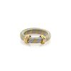 Cartier Trinity 18k Tri-Color Gold 4mm Wire Wrap Band Ring Size EU 49-US 5