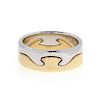 Georg Jensen Fusion 18k Gold Puzzle Band Ring Size 8.75 