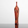 Tall Randy Walker Art Glass Vase/Vessel