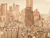 Philip Pearlstein "View Over Soho..." Aquatint, Signed Edition