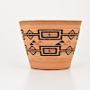 Fine Tlingit Native American Polychrome Basket