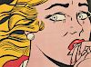 Roy Lichtenstein "Crying Girl" Mailer, Signed