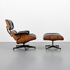 Charles & Ray Eames Rosewood Lounge Chair & Ottoman