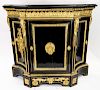 A LACQUER ORMOLU-MOUNTED COMMODE, LATE 19TH CENTURY