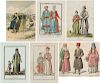 A GROUP OF SIX FRENCH PRINTS DEPICTING ARMENIAN PEOPLES, 18TH-19TH CENTURIES