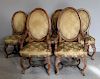 6 Antique Anfd Finely Carved Chairs