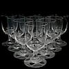 (10 Pc) Lalique Crystal Wine Glasses