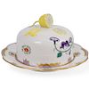 Herend Porcelain Covered Butter Dish