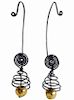 Margret Craver Withers Caged Wire Earrings