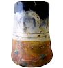 Bennett Bean Ceramic Large Scale Vessel With Butterfly Accents