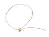 Betty Cooke Gold American Modernist Dot Necklace