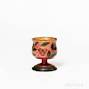Polychrome Painted Lehnware Cup