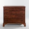 Red-stained Cherry Chest of Drawers