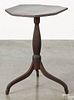 Federal walnut candlestand, early 19th c., 27'' h., 17'' w., 21'' d.