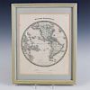 1829 MAP, WESTERN HEMISPHERE