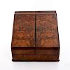 WOODEN LETTERBOX OR NOTARY DESK