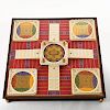FRANKLIN MINT IMPERIAL PARCHEESI GAME BOARD