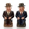 2 ROYAL DOULTON CHARACTER JUGS, CLIFF CORNELL