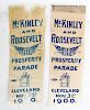 Two 1900 Campaign Ribbons: Roosevelt & McKinley