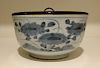 Blue and White Water Container (Mizusashi), Japan, 17th