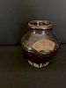 Black Raku Tea Jar, Edo Period