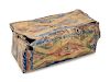 Sioux Painted Parfleche Box
height 8 x length 17 x width 9 1/2 inches