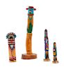 Four Contemporary Hopi Kachinas
height of the tallest 18 inches