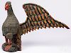 Large Keith Collis carved and painted eagle