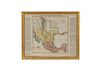Carey & Lea. Geographical, Statistical and Historical Map of Mexico. Philadelphia, 1822. Mapa coloreado. Enmarcado.