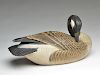 Superb hollow decorative Canada goose, Ward Brothers, Crisfield, Maryland.