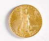 American Eagle 1 ozt. fine gold coin