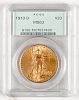 1910-D St. Gaudens twenty dollar gold coin
