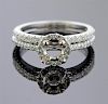 14k Gold Diamond Engagement Wedding Bridal Ring Setting 