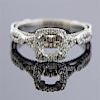 Verragio 14k Gold Diamond Engagement Ring Setting 