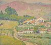 GEORGE LOFTUS NOYES, (American, 1864-1954), Springtime Landscape