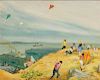 CECIL CROSLEY BELL, (American, 1906-1970), Flying Kites