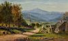 FRANK HENRY SHAPLEIGH, (American, 1842-1906), Mote Mountain From Jackson, New Hampshire, 1878