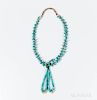 Two Strand Zuni Turquoise Necklace