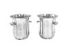 Two Wilton Armetale Champagne Buckets
each height 8 x diameter 8 inches