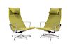 Charles and Ray Eames
(American, 1907- 1978 | American, 1912- 1988)
Pair of Aluminium Group Lounge Chairs Herman Miller, USA