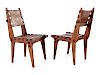 Angel Pazmino
(Ecuadorian, 20th Century)
Set of Six Dining Chairs Muebles de Estillo, Ecuadorian