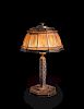 Tiffany Studios
American, Early 20th Century
Abalone Pattern Desk Lamp 