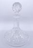 WATERFORD CRYSTAL SHIP DECANTER