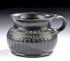 Greek Attic Blackware Drinking Cup - Nicely Decorated
