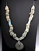 5th C. Islamic Glass, Faience, Shell & Stone Necklace