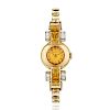 Tiffany & Co. Retro Citrine and Diamond Watch in 14K Gold