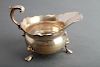 Fischer Silver "Jack Shepard" Footed Sauce Boat